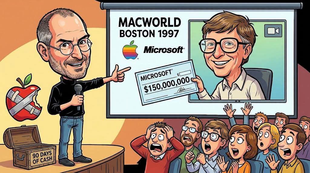 Chiến lược hồi sinh Apple: Bài học từ Steve Jobs và Bill Gates