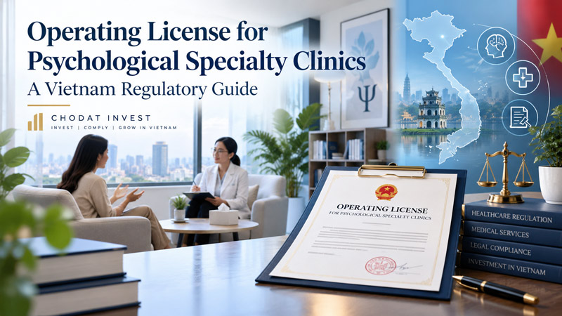Operating License for Psychological Specialty Clinics: A Vietnam Regulatory Guide