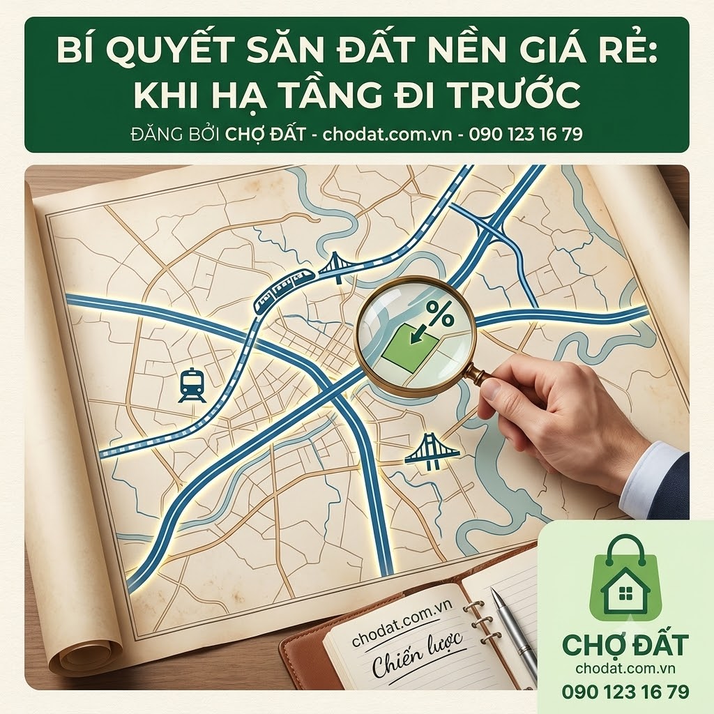 Bí Quyết Săn Nhà Đất Giá Rẻ Tại Khu Vực Hạ Tầng Phát Triển Mạnh Đón Đầu Lợi Nhuận Cao