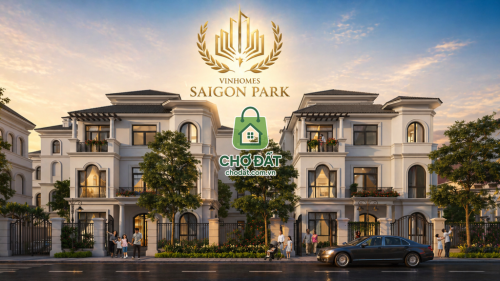 Biệt thự Vinhomes Saigon Park view Sân Golf 330m2 giá 36 tỷ đẳng cấp