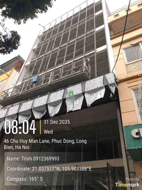 Cho thuê tòa nhà văn phòng 46 Chu Huy Mân, Long Biên