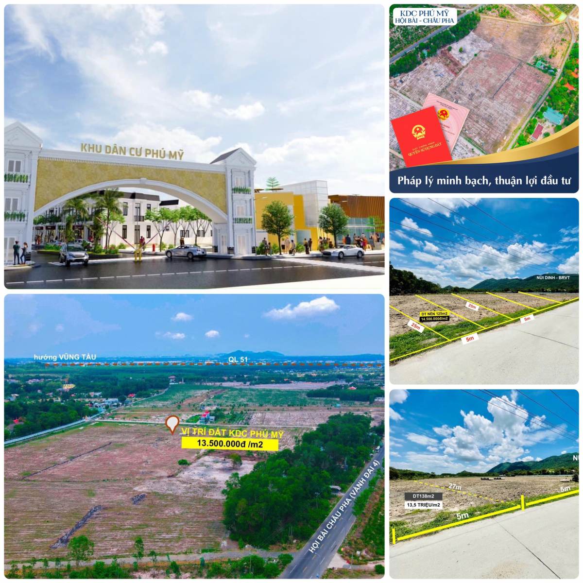 .TỔNG QUAN KHU DÂN CƯ PHÚ MỸ- HỘI BÀI CHÂU PHA