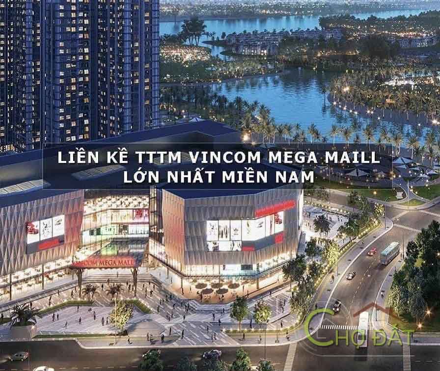 Liền kề trung tâm thương mại Mega Mall