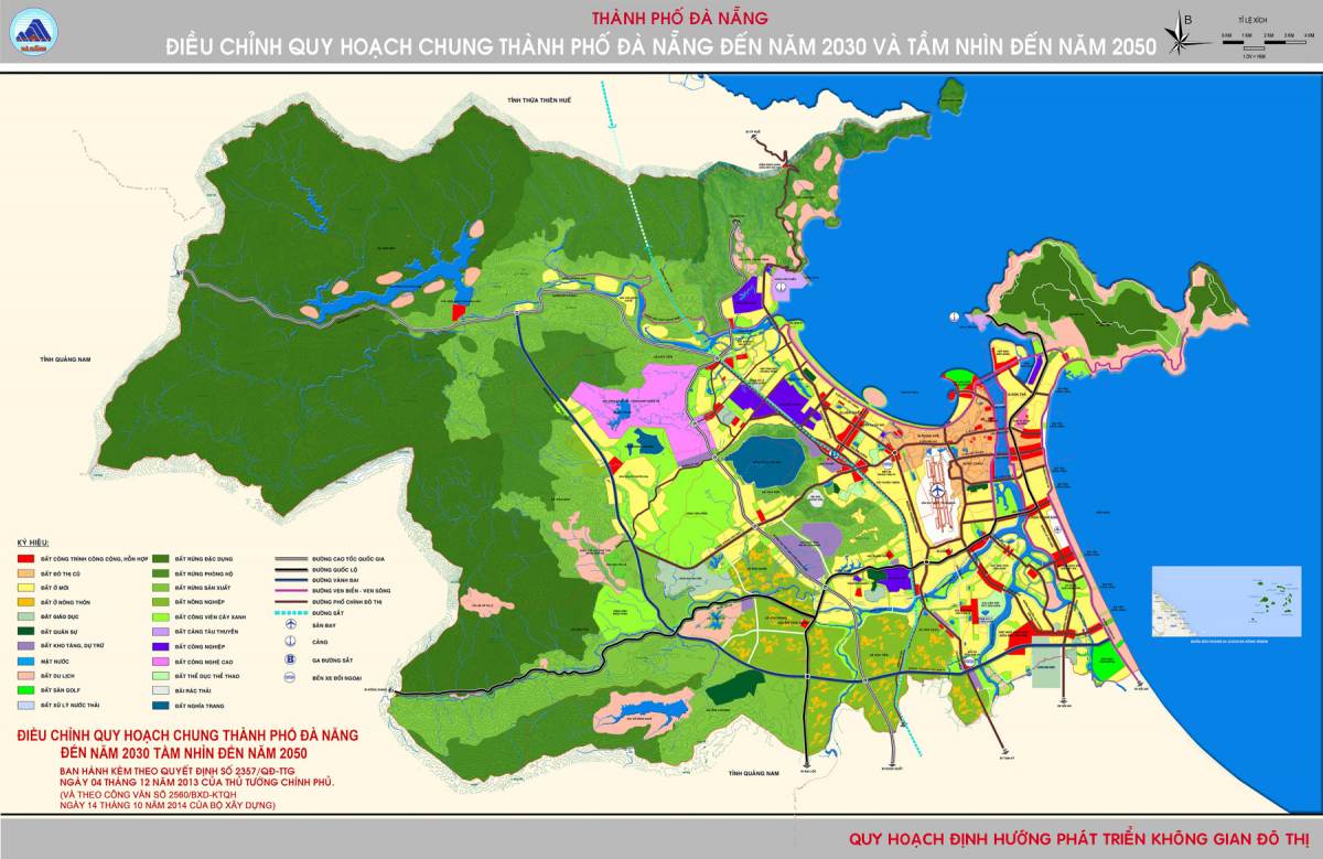 Bản đồ quy hoạch Giao thông Đà Nẵng