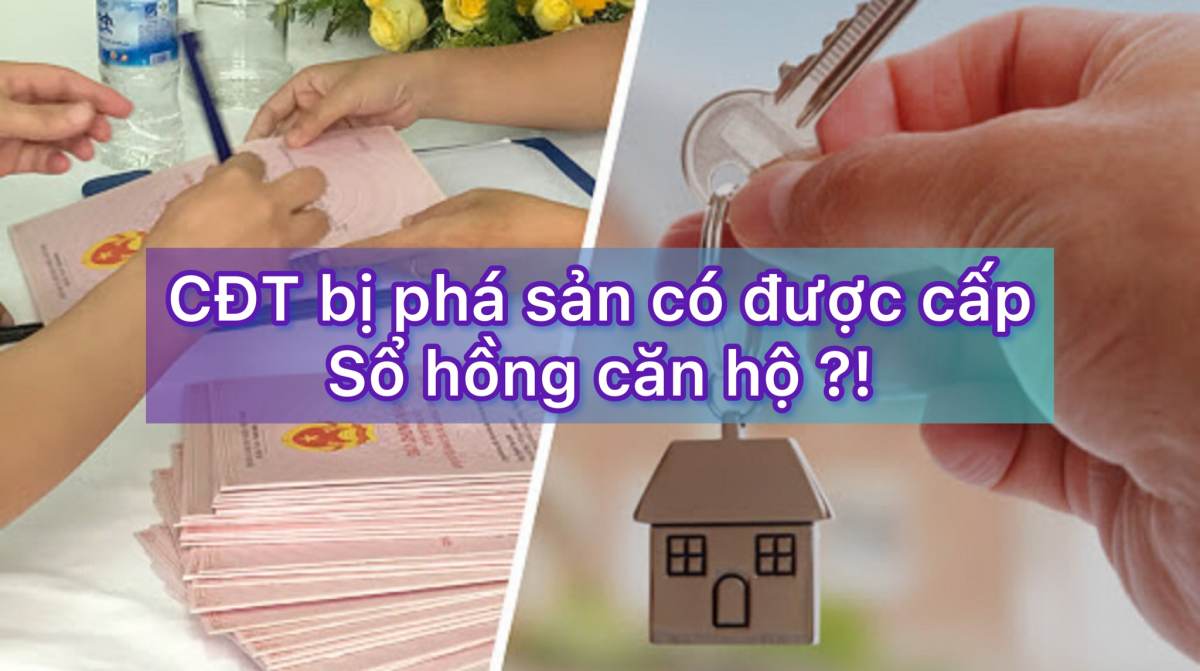 Tập đoàn chủ đầu tư bị phá sản thì cư dân có được cấp Sổ hồng sở hữu nhà chung cư