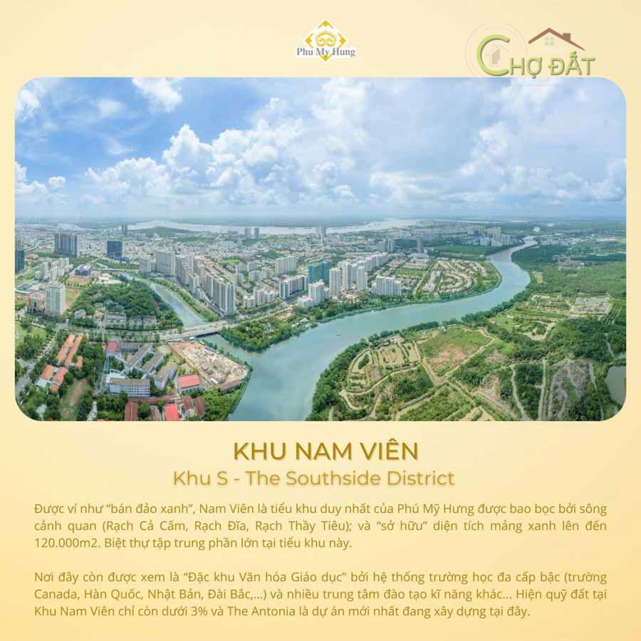 VI. Khu Nam Viên (Khu S - The Southside District)