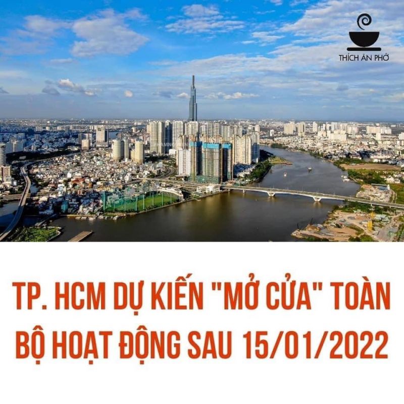 3 GIAI ĐOẠN PHỤC HỒI KINH TẾ TP HCM Mở cửa 15/1/2022