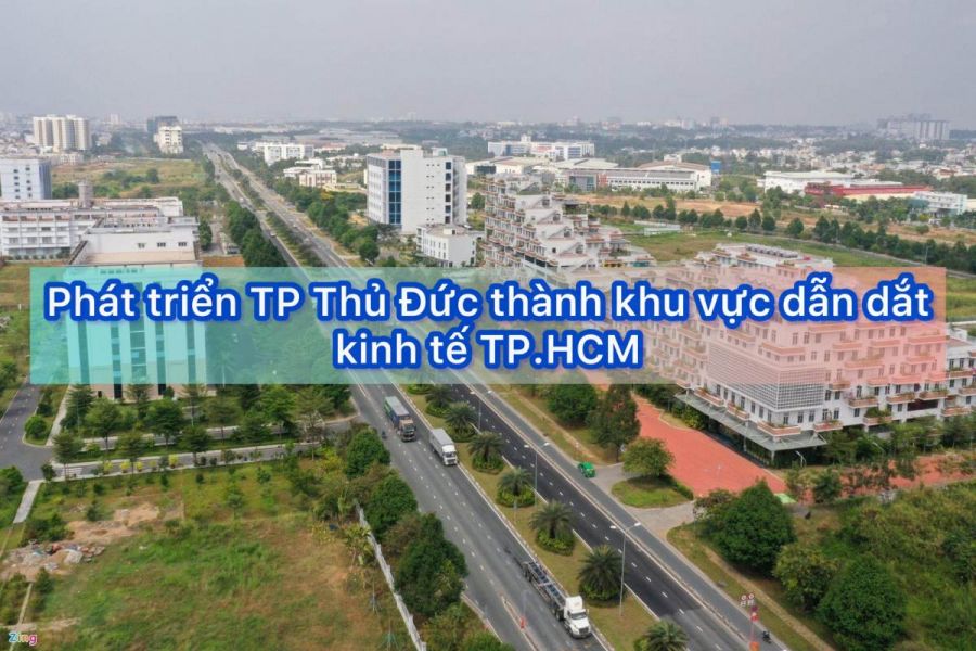 Phát triển TP Thủ Đức thành khu vực dẫn dắt kinh tế TPHCM