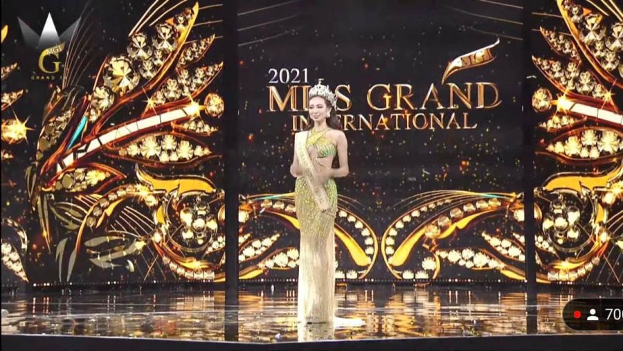 Thuỳ Tiên đăng quang ngôi vị Hoa Hậu Miss Grand International 2021