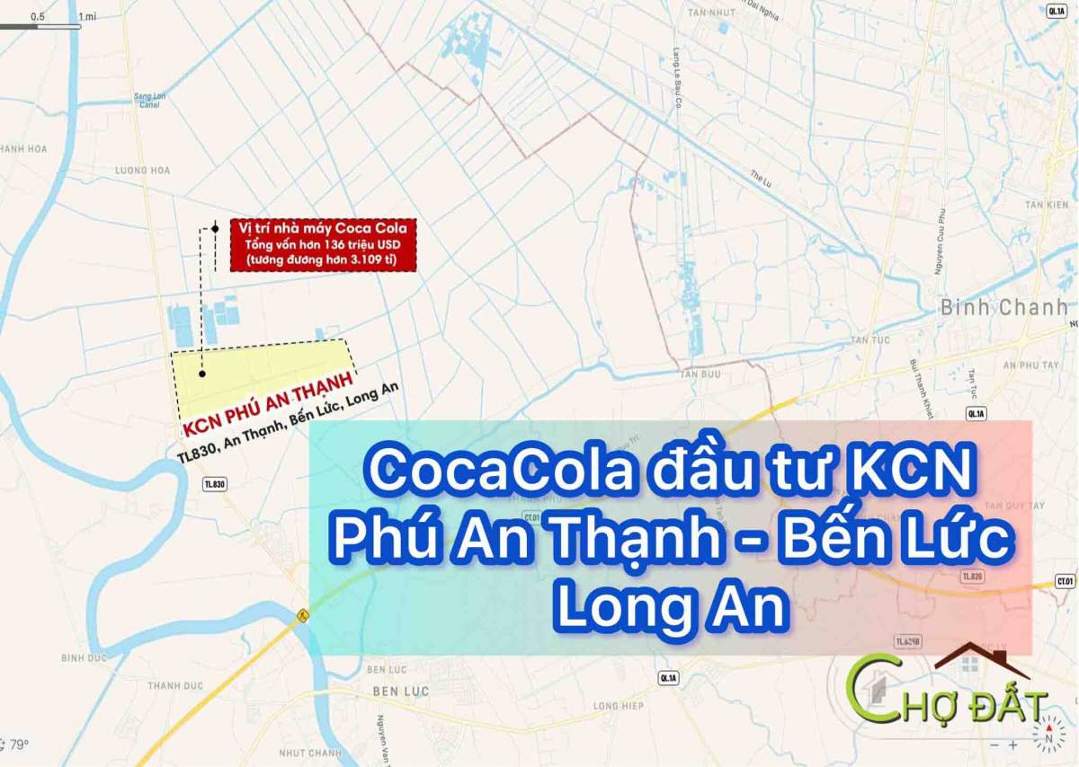 thumb_Coca Cola đầu tư 136 triệu đô nhà máy khu công nghiệp Phú An Thạnh Bến Lức Long An