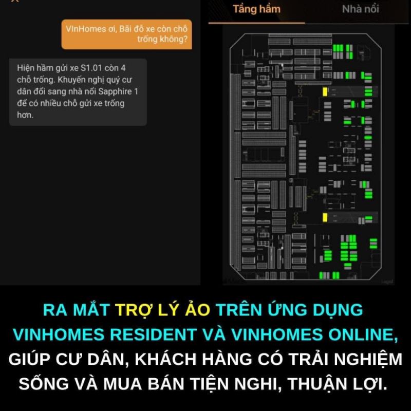 RA MẮT TRỢ LÝ ẢO TRÊN ỨNG DỤNG VINHOMES RESIDENT VÀ VINHOMES ONLINE