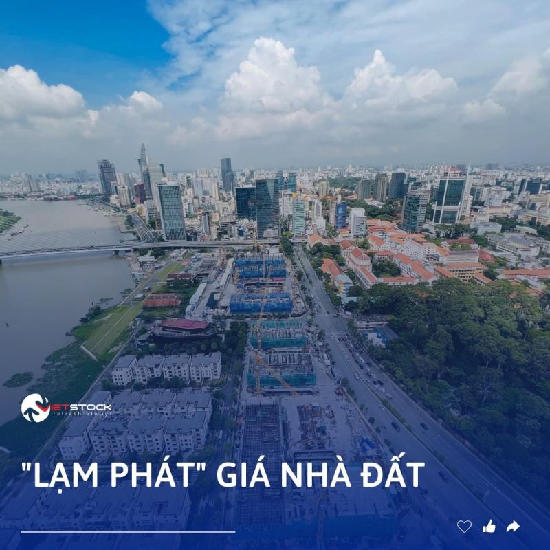 Lạm phát giá nhà đất tại Việt Nam 2022