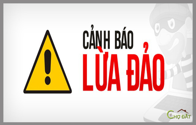 Cảnh bảo lừa đảo mua bán nhà đất