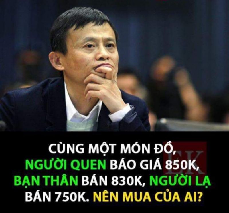 Jack Ma và bài học nên mua của ai ? 
