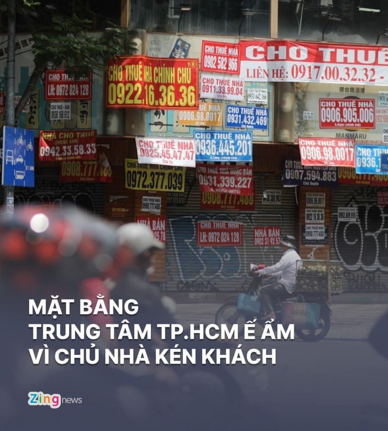 Mặt bằng ngã tư cho thuê nhà tại Sài Gòn ế ẩm nhiều tháng liền do chủ nhà kén khách ?!