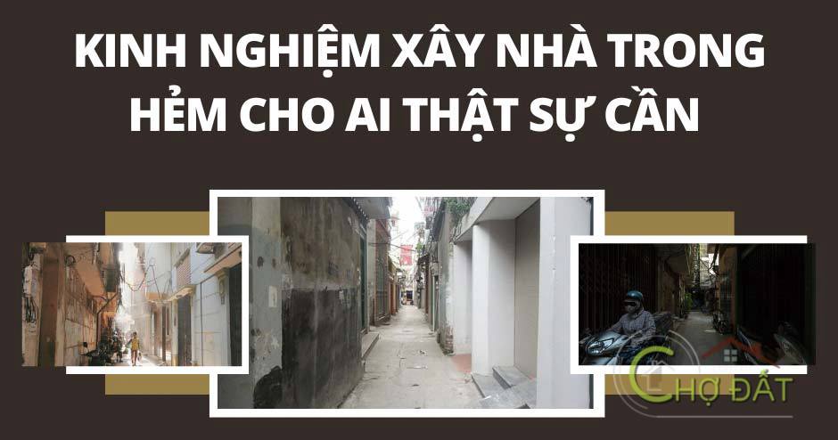 Gia chủ nào đã đang và sẽ xây nhà trong hẻm nhỏ tại các thành phố lớn thì lưu ý những kinh nghiệm quý báu bên dưới đây để không gặp phải nhiều khó khăn hay phát sinh trong quá trình thi công nhé.