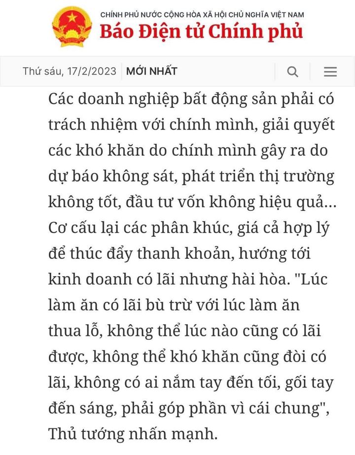 BẤT ĐỘNG SẢN CÓ CẦN ĐƯỢC GIẢI CỨU ?!