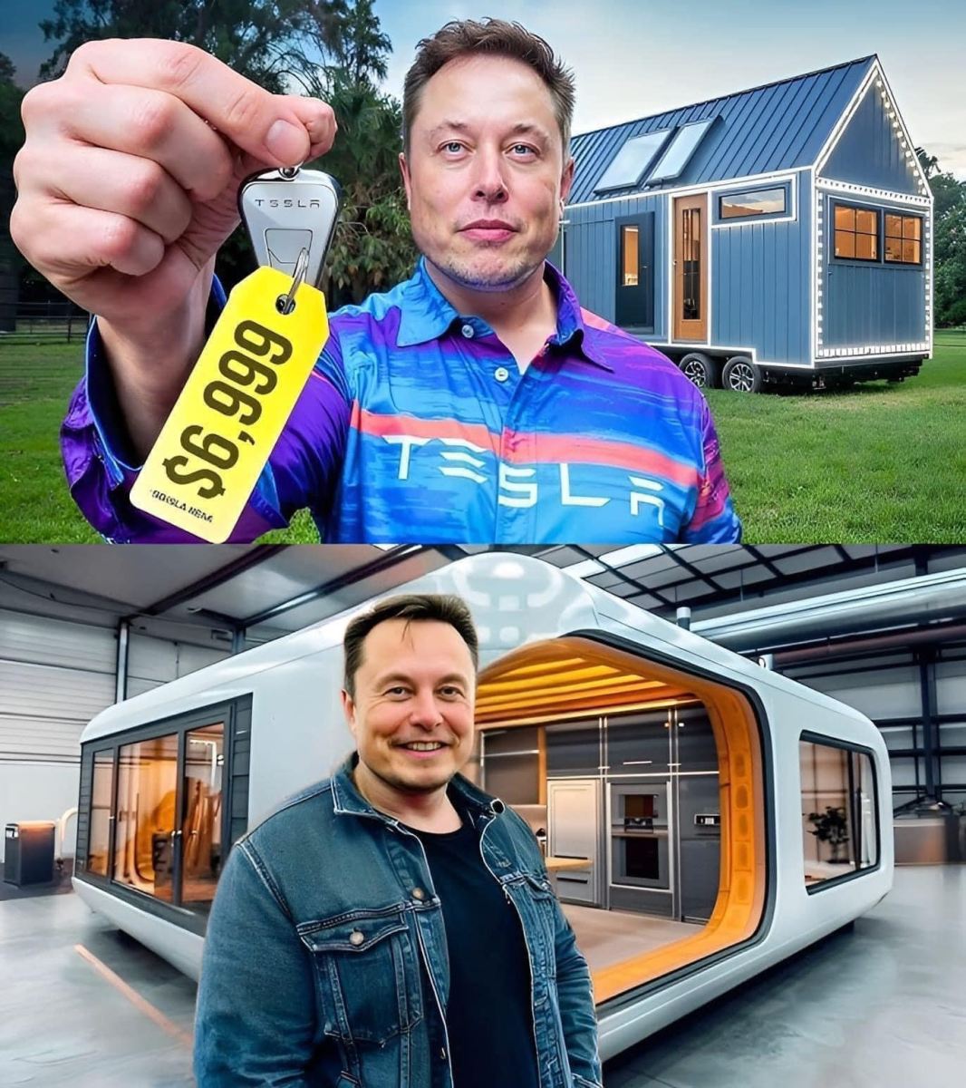 Căn nhà công nghệ cao Tesla của Elon Musk trị giá chỉ 1000 USD ?!