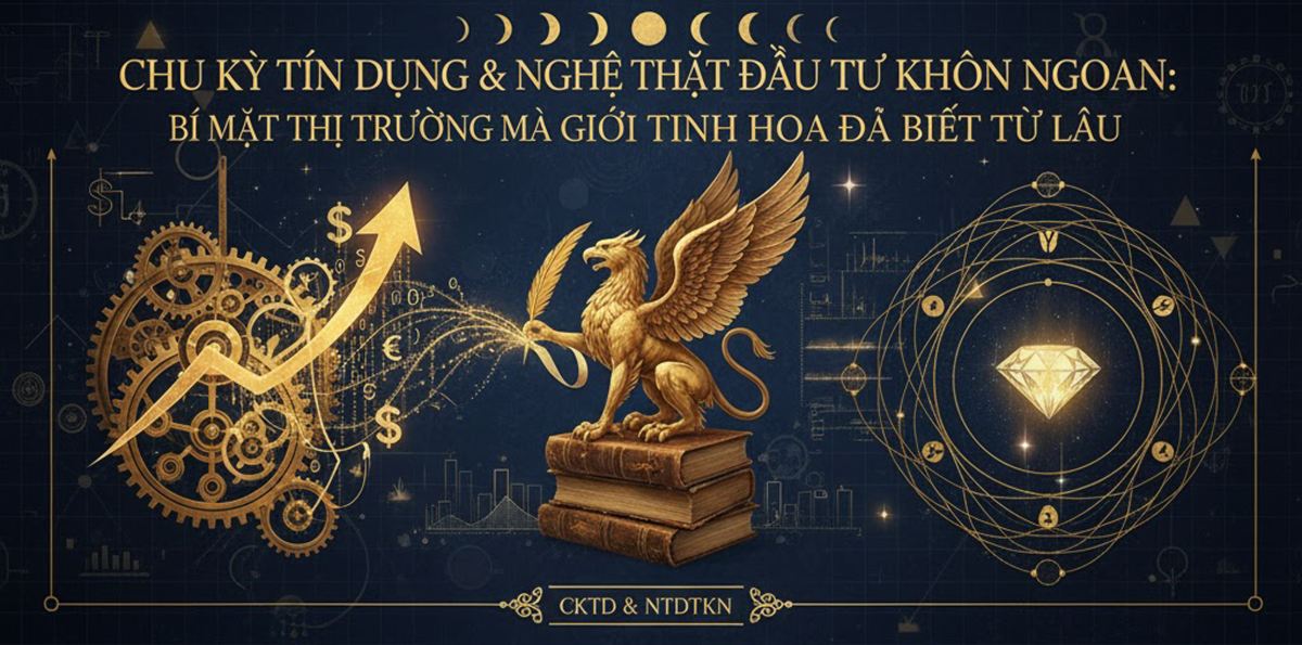 CHU KỲ TÍN DỤNG & NGHỆ THUẬT ĐẦU TƯ KHÔN NGOAN: BÍ MẬT THỊ TRƯỜNG MÀ GIỚI TINH HOA ĐÃ BIẾT TỪ LÂU