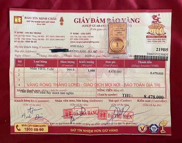 Điều quan trọng nhất tôi rút ra được là: trước khi mua, hãy trả lời cho rõ câu hỏi mua vàng để làm gì