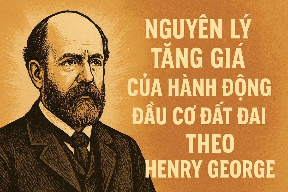 NGUYÊN LÝ TĂNG GIÁ CỦA HÀNH ĐỘNG ĐẦU CƠ ĐẤT ĐAI THEO HENRY GEORGE – BÀI HỌC CHO THỊ TRƯỜNG VIỆT NAM