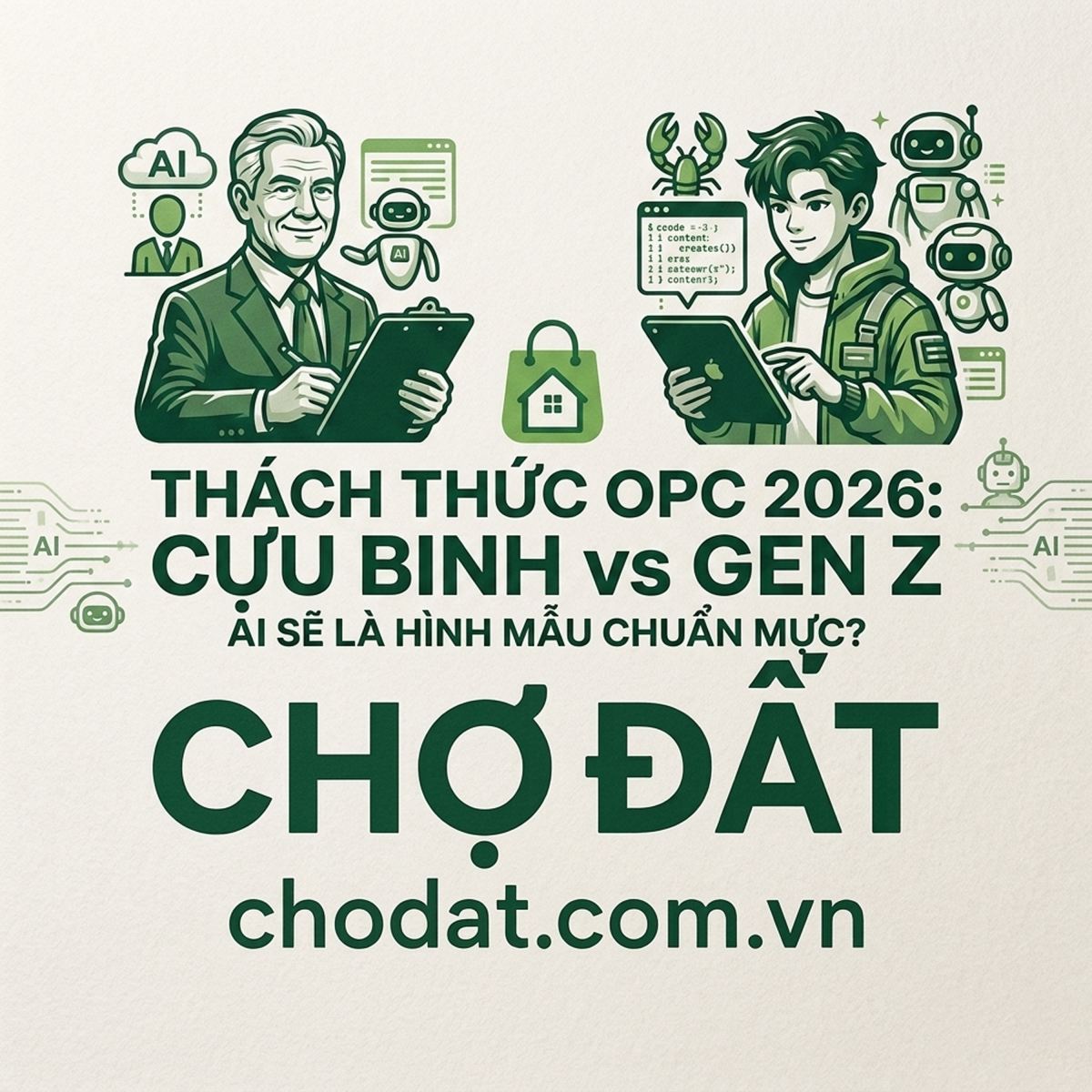 Doanh Nhân Kỳ Cựu Đấu Gen Z: Ai Sẽ Là Hình Mẫu Công Ty Một Người (OPC) Chuẩn Mực Trong Kỷ Nguyên AI ?!