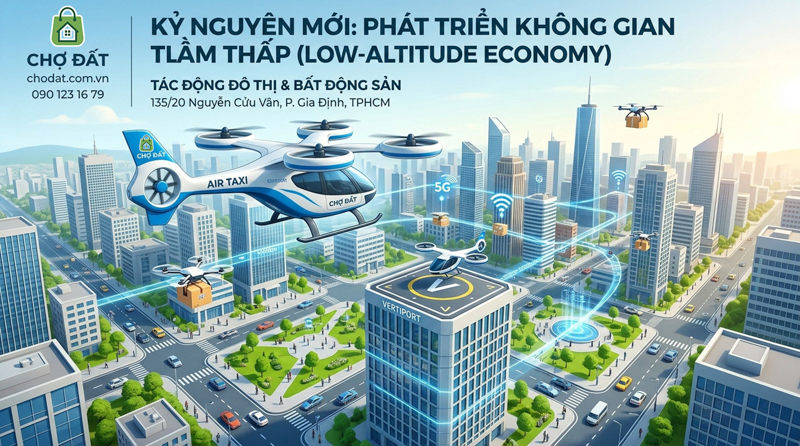 Phát Triển Không Gian Tầm Thấp (Low-Altitude Economy): Kỷ Nguyên Mới Của Giao Thông Và Kinh Tế Số