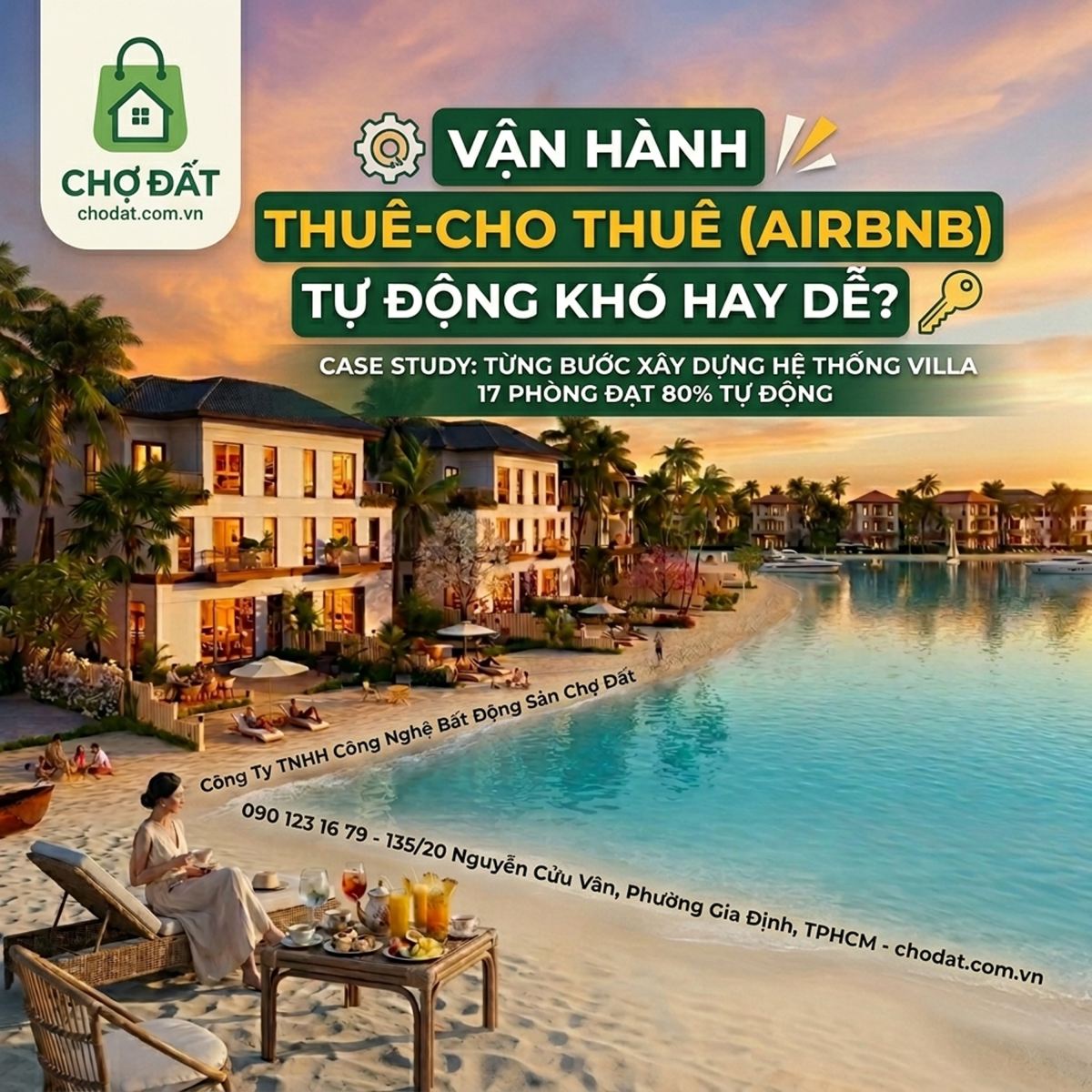 Vận Hành Thuê - Cho Thuê Airbnb Tự Động: Khó Hay Dễ? Đừng Bỏ Qua Bí Mật Về Biên Lợi Nhuận Ẩn