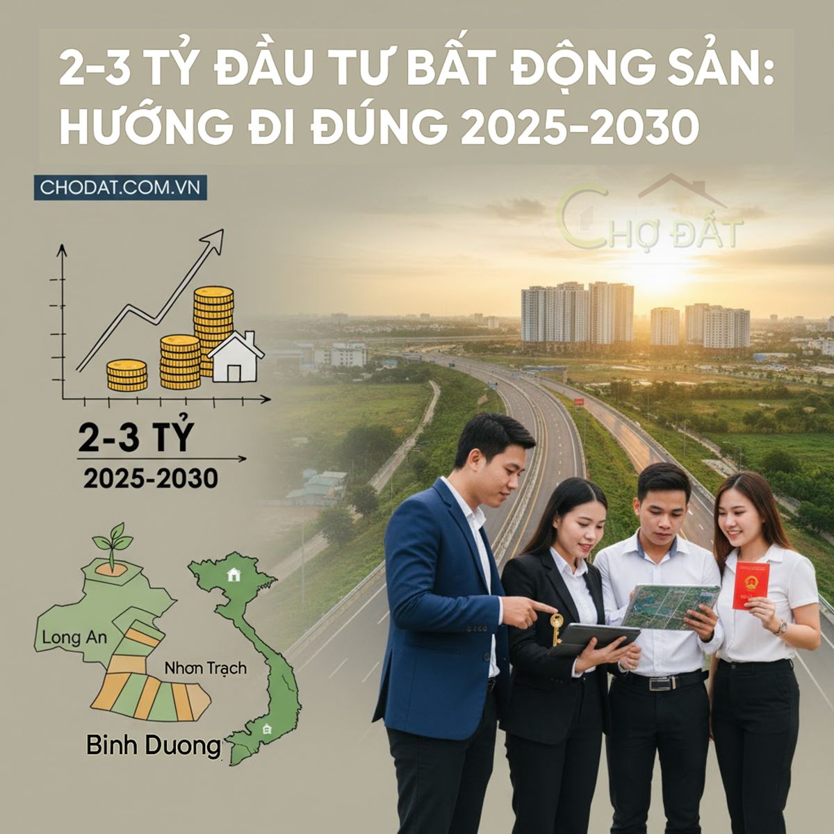 Với 2–3 Tỷ Nên Đầu Tư Mua Đất Ở Đâu? Chia Sẻ Thực Tế Từ Một Người Làm Bất Động Sản