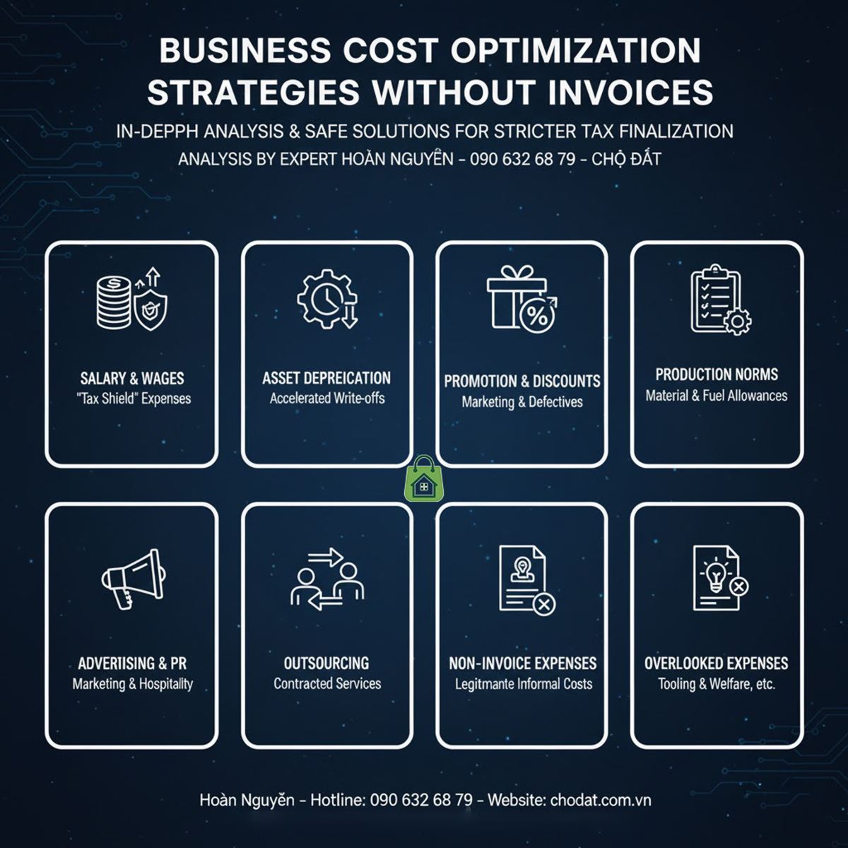 CHIẾN LƯỢC TỐI ƯU CHI PHÍ DOANH NGHIỆP KHÔNG CẦN HÓA ĐƠN: GIẢI PHÁP QUYẾT TOÁN  AN TOÀN