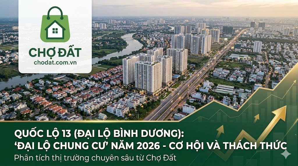 Toàn cảnh Đại lộ Căn hộ Quốc Lộ 13 : Điểm rơi lợi nhuận hay bẫy tài chính