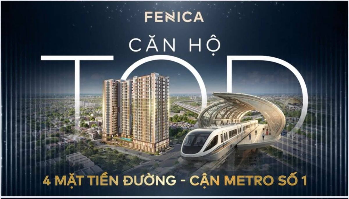 Căn hộ TOD The Fenica Dĩ An - TPHCM