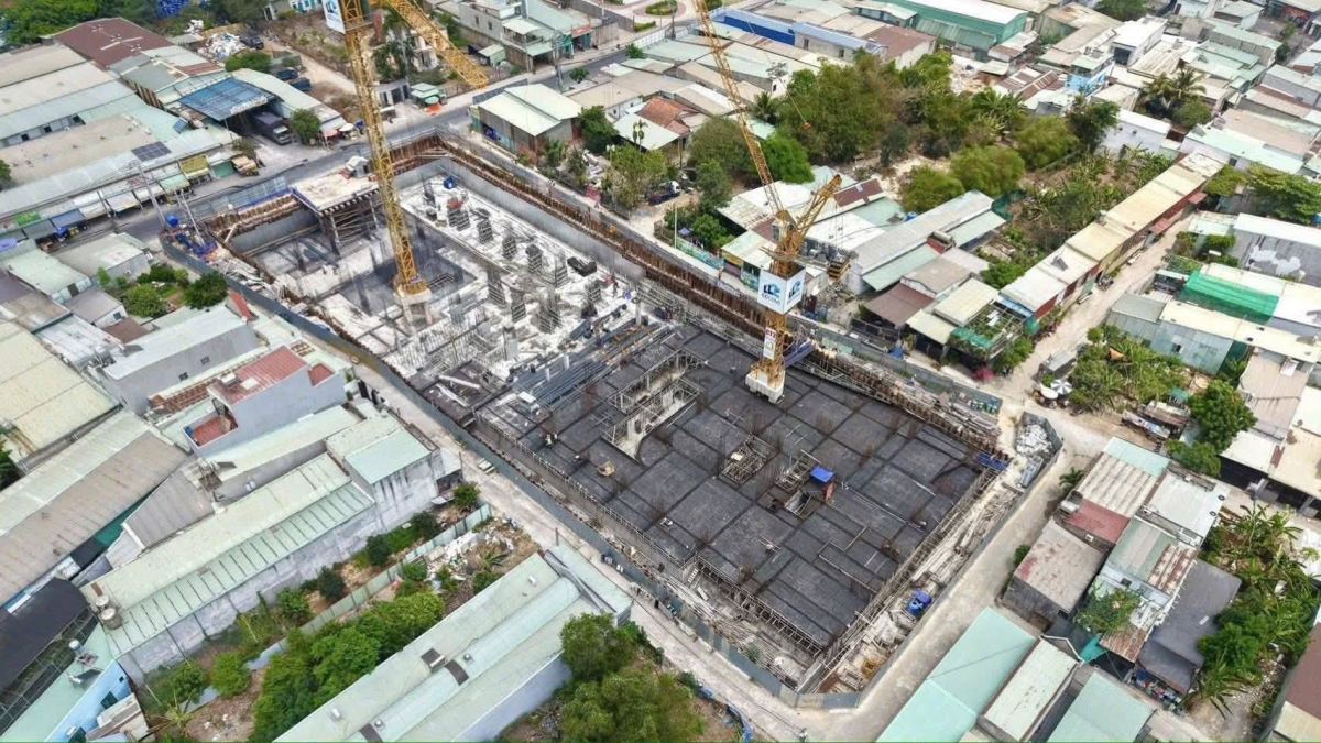Tiến độ xây dựng Căn hộ The Fenica Dĩ An - Đất Xanh (cập nhật tháng 5/2026)