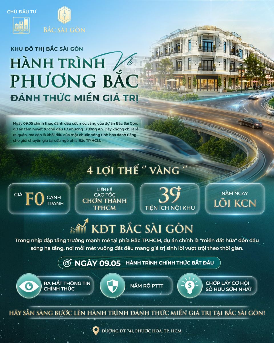 Hệ sinh thái Khu đô thị Bắc Sài Gòn