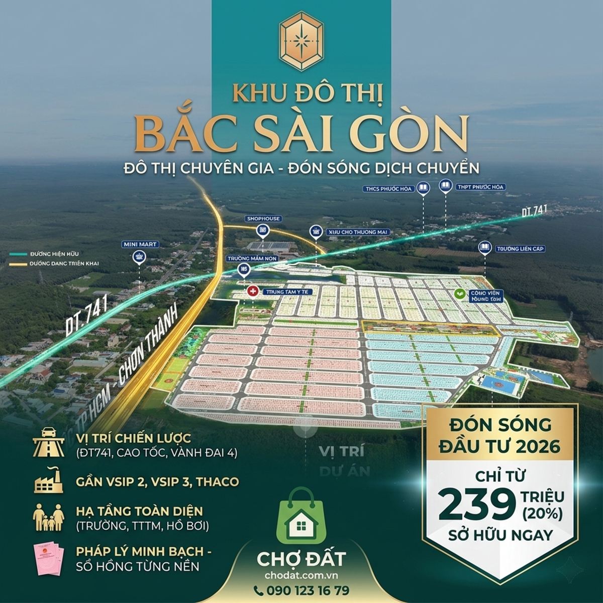 Khu Đô Thị Bắc Sài Gòn: Bảng Giá PTTT & Tiềm Năng Đầu Tư Đất Nền - Nhà Phố - Biệt Thự - Shophouse