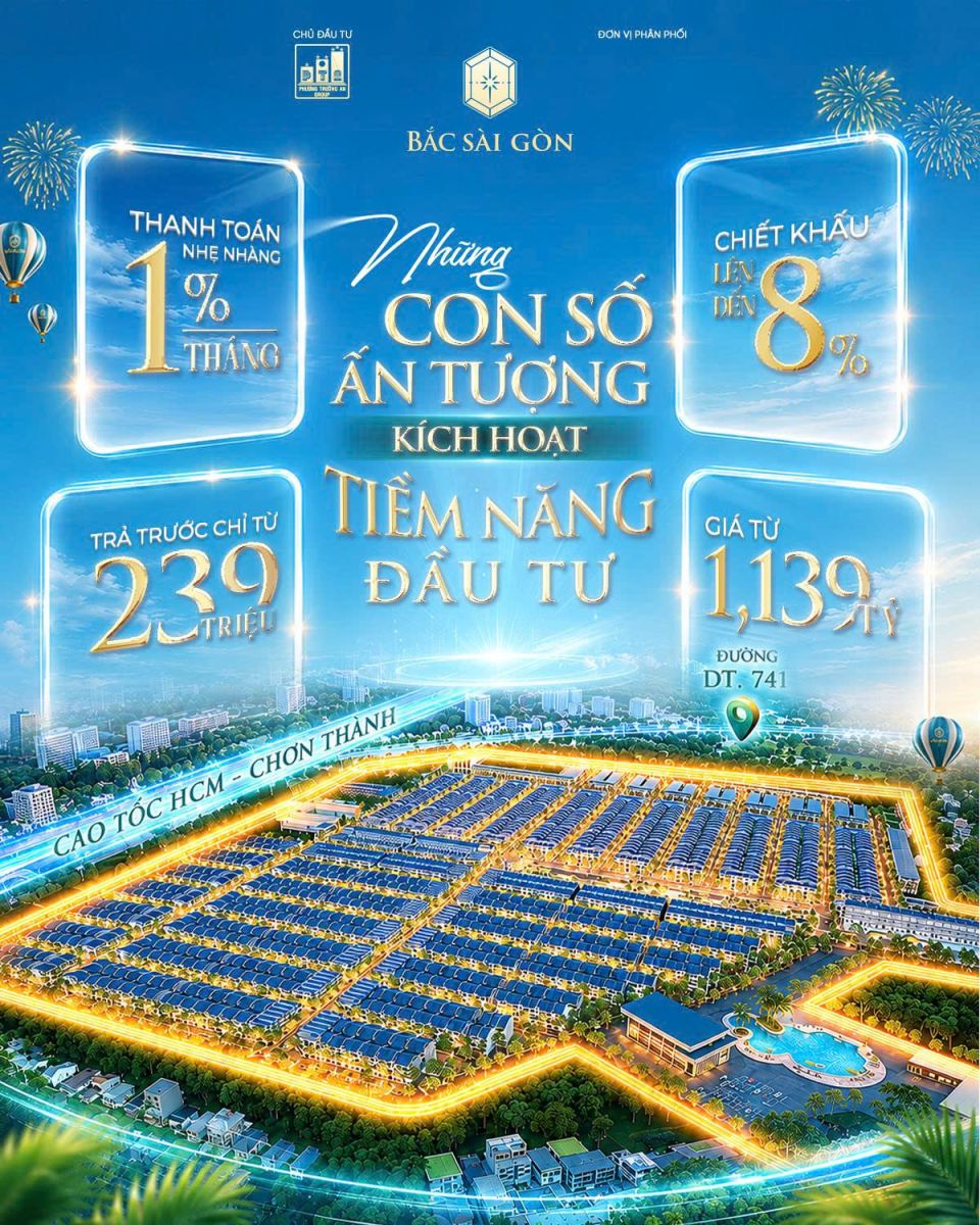 Phương thức thanh toán Khu Đô thị Bắc Sài Gòn