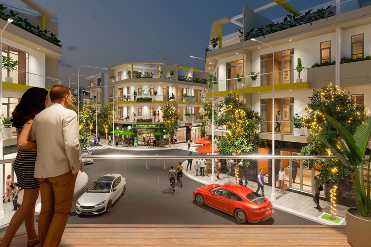 Kiến trúc xây dựng Nhà phố Bcons City Life Nam Tân Uyên VSIP3