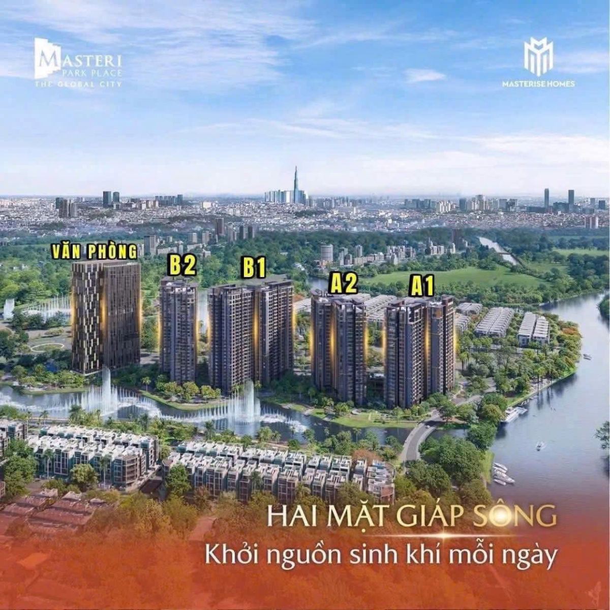 Giá bán Căn hộ Masteri Park Place – Giá trị thật dành cho người hiểu giá trị