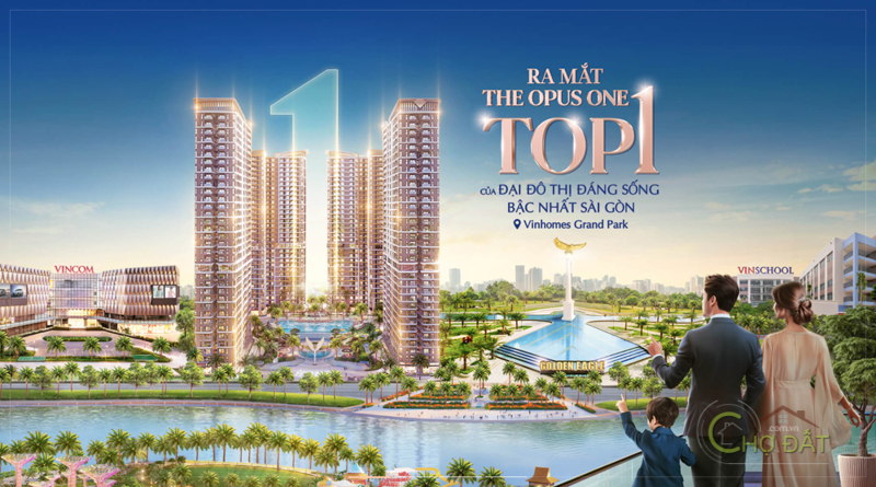 Bảng giá bán căn hộ The Opus One – Vinhomes Grand Park (Quận 9, TP. Thủ Đức)