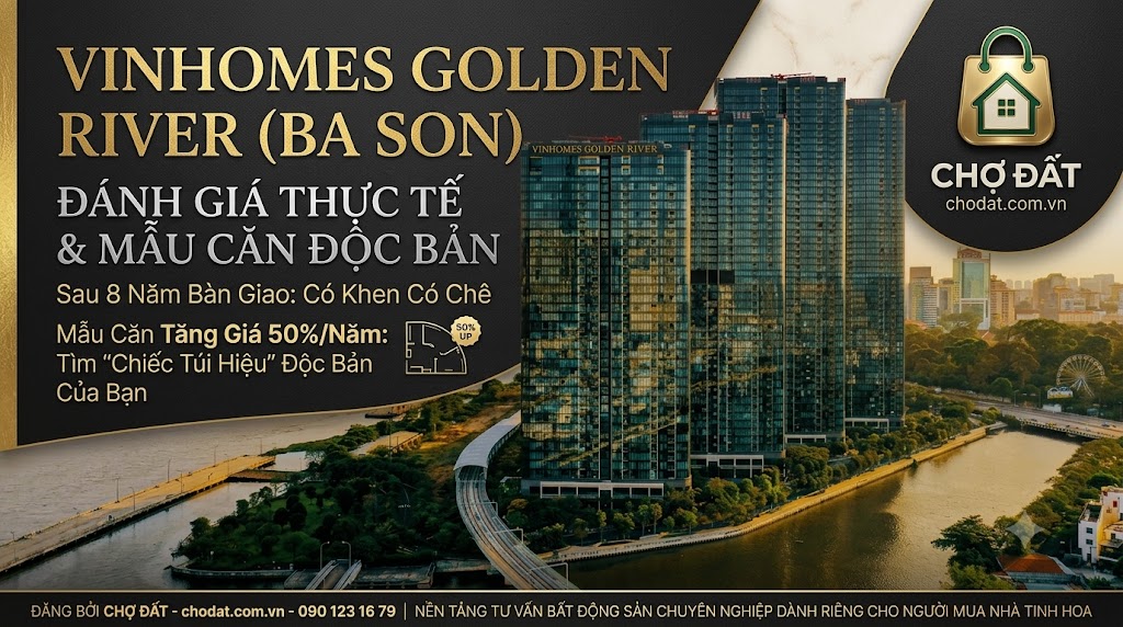 Cập nhật giá bán căn hộ Vinhomes Ba Son từ 1PN - 4PN mới nhất T7/2026. Đánh giá ưu nhược điểm thực tế & mẫu căn thanh khoản nhanh nhất từ Chợ Đất