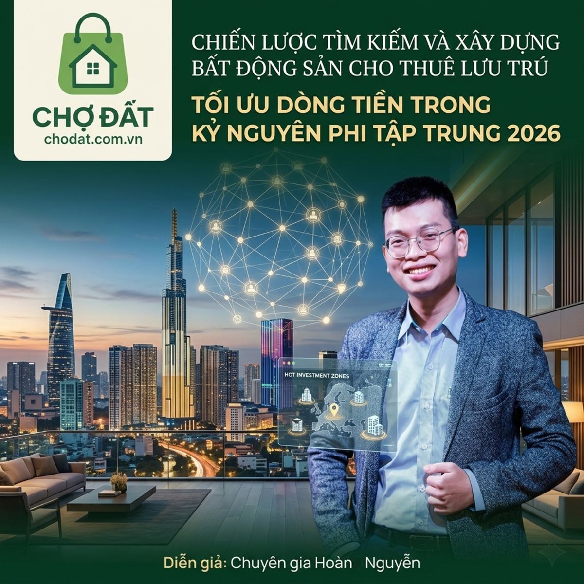 CHIẾN LƯỢC TÌM KIẾM VÀ XÂY DỰNG BẤT ĐỘNG SẢN CHO THUÊ LƯU TRÚ TỐI ƯU DÒNG TIỀN TRONG KỶ NGUYÊN PHI TẬP TRUNG