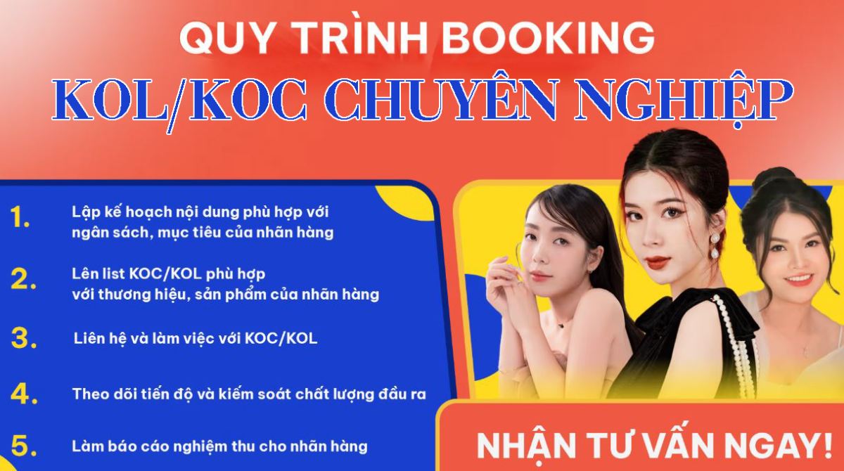 Booking KOL/KOC tại Việt Nam: Liệu có đắt đỏ như bạn nghĩ? Xem bảng giá HOT 2025