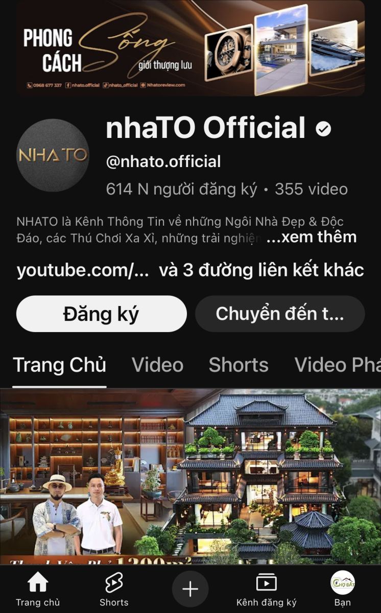Chiến lược xây dựng kênh Youtube thương hiệu cá nhân dành cho Môi giới bất động sản