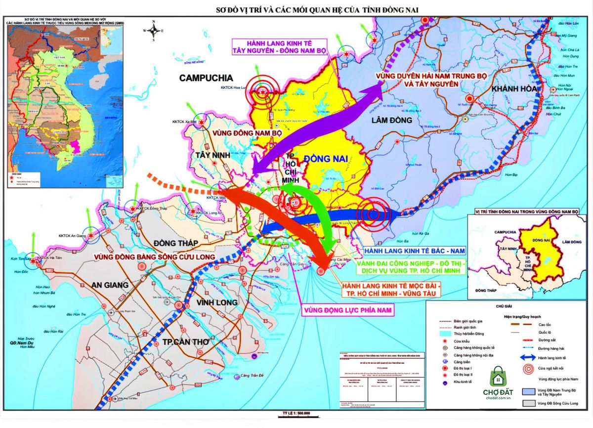 Quy hoạch tỉnh Đồng Nai lên thành phố trực thuộc Trung Ương