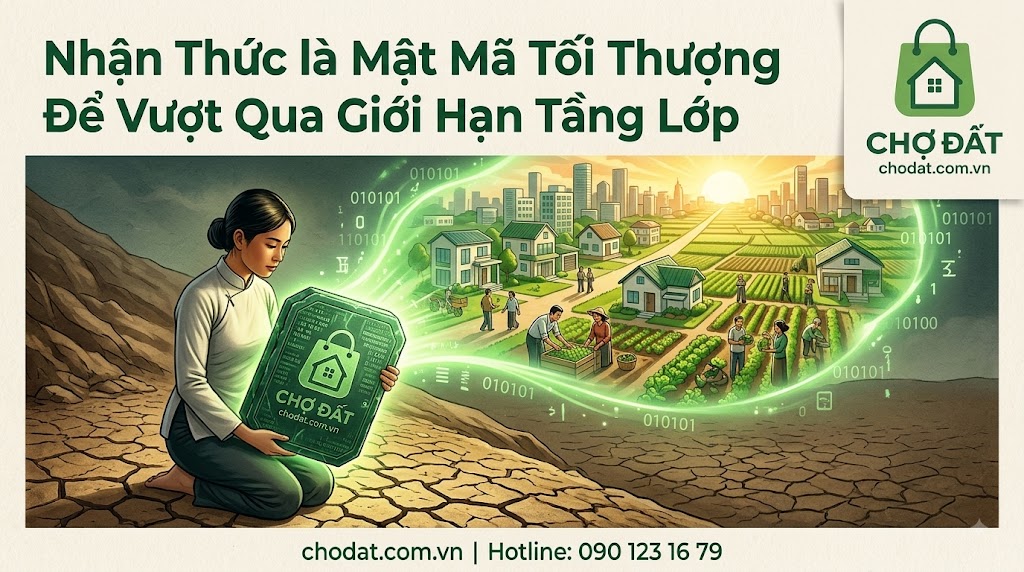 Thay Đổi Tư Duy Đầu Tư: Nhận Thức Là Mật Mã Tối Thượng Bứt Phá Tầng Lớp