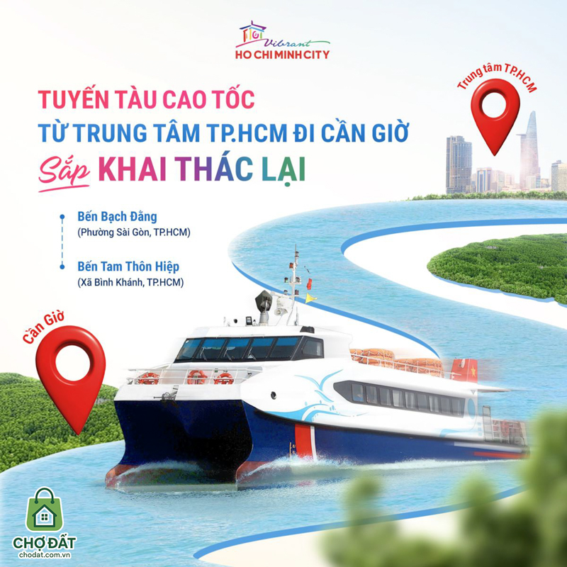 Hướng Dẫn Đi Từ Bến Bạch Đằng Đến Cần Giờ Xem Dự Án Vinhomes Green Paradise | CALL 090 123 16 79