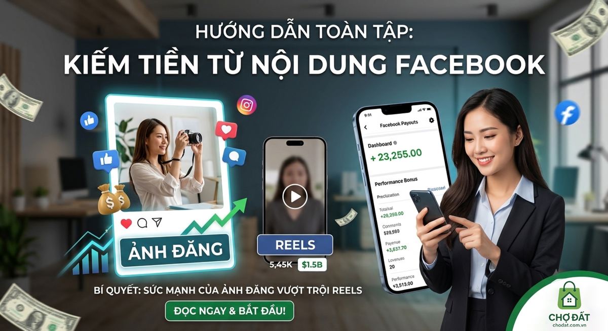Hướng Dẫn Cách Bật Kiếm Tiền Từ Nội Dung Trên Facebook và Tối Ưu Thu Nhập Hiệu Quả