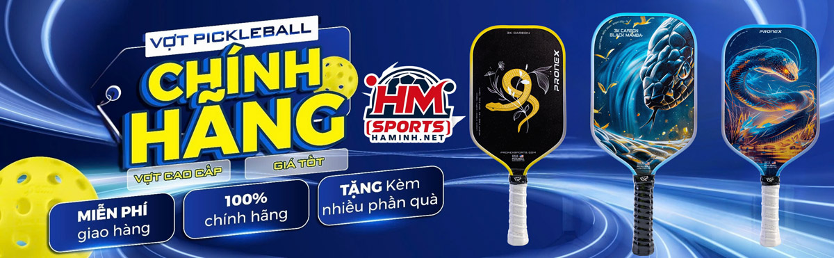 Vợt Pickleball Chính Hãng Giá Rẻ - Hà Minh Sports Freeship Phân Phối Toàn Quốc 2025