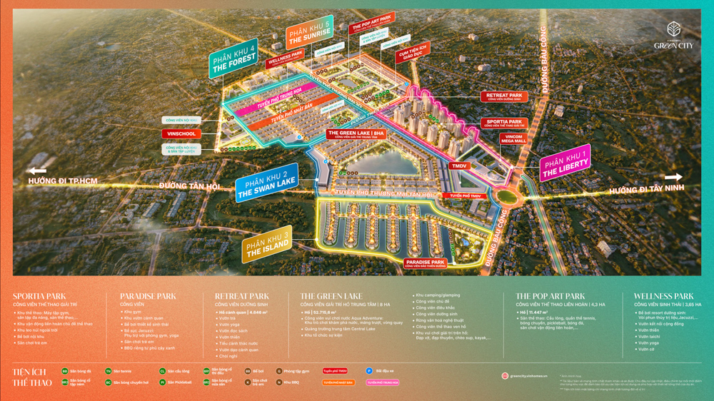 Đa Dạng Loại Hình Sản Phẩm và Tiêu Chuẩn Bàn Giao Vượt Trội Vinhomes Green City