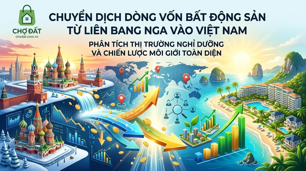 Dòng Vốn M&A Bất Động Sản Từ Nga Đổ Về Việt Nam: Cơ Hội Vàng Cho BĐS Nghỉ Dưỡng